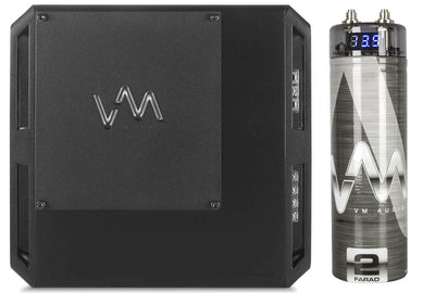 VM Audio ECD1500.1 Encore 1500W 1 Ohm Class D Amp Digital Mono Power Amp + Cap