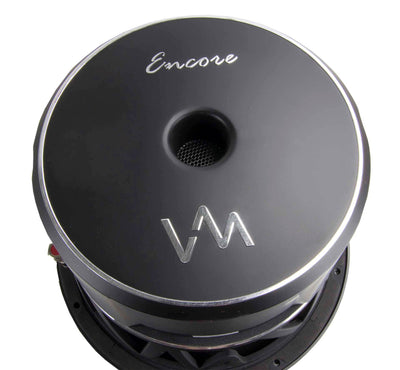 VM Audio ECW100 Encore Comp Sub + ECD1500.1 Class D Amplifier + Wiring + Cap