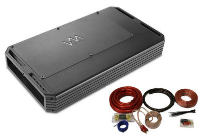 VM Audio ECD3300.1 Encore 3300W 1 Ohm Class D Amp Mono Amplifier + 0 Gauge Wire