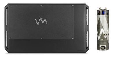 VM Audio ECD3300.1 Encore 3300W 1 Ohm Class D Amp Mono Amplifier + Capacitor