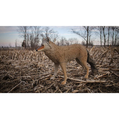 Flambeau Outdoor Lone Howler Coyote Decoy with Fauz Fur Tail, One Size(Open Box)