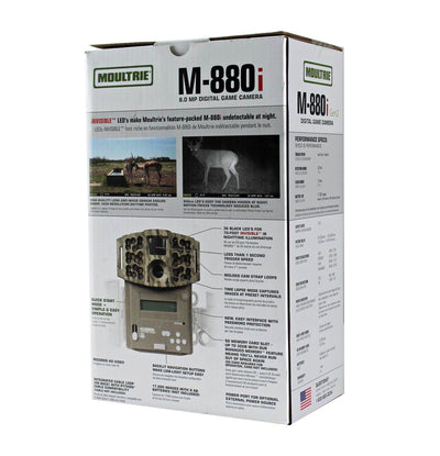 Game Spy M-880i Gen2 No Glow Invisible Infrared Trail Game Camera (Open Box)