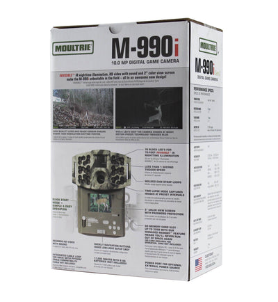 MOULTRIE Game Spy M-990i Gen2 No Glow Invisible Infrared Trail Camera -For Parts