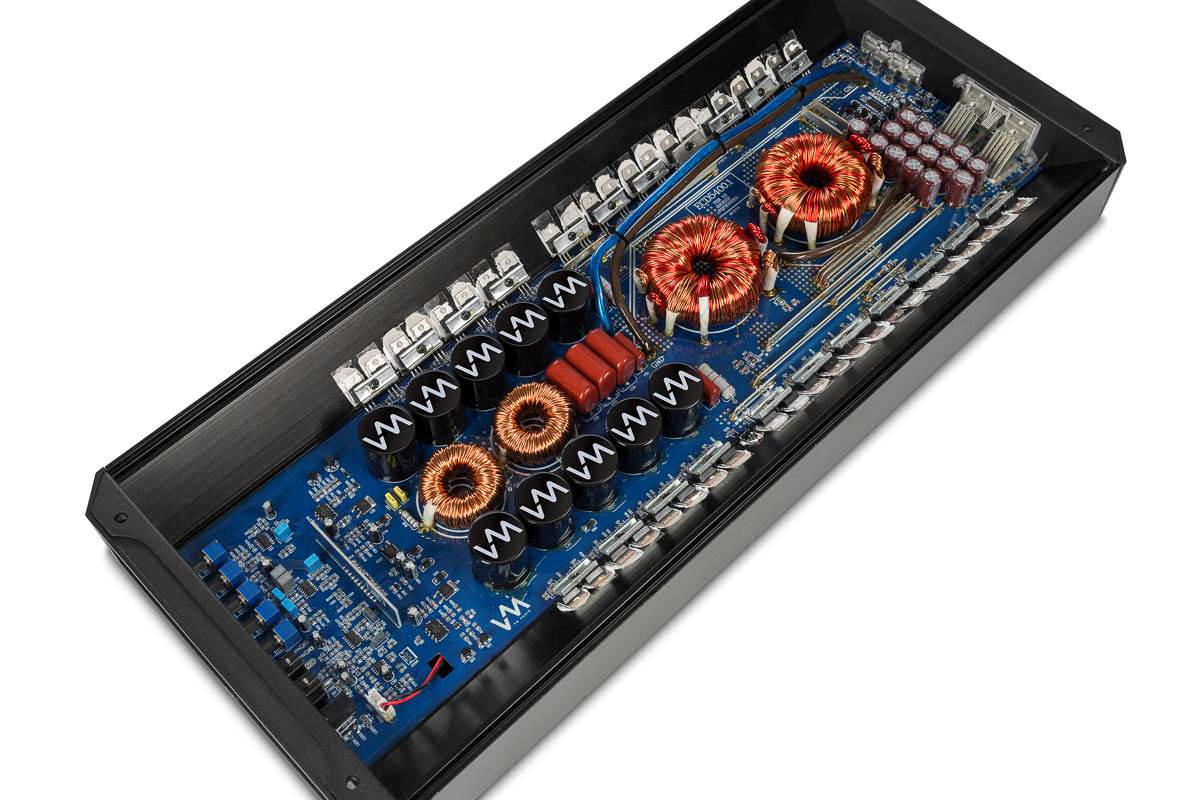 4) VM Audio ECW120 DVC Competition Subwoofer Package + ECD5400.1 Class D Amp