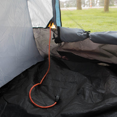 Tahoe Gear Ozark TGT-OZARK-16-B 16 Person 3 Season Family Cabin Tent, Orange