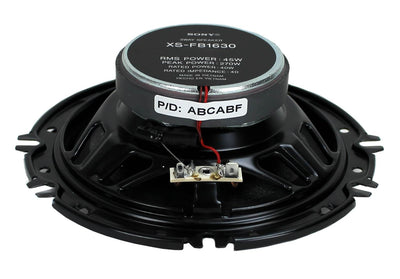 Sony XS-FB1630 6.5" 540 Watt 3-Way Car Audio Speakers Stereo XSFB1630 - VMInnovations