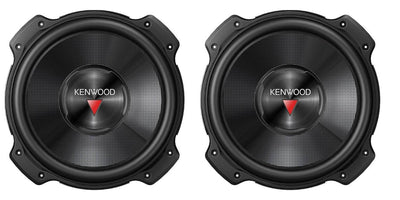 2) NEW Kenwood KFC-W3016PS 12" 4000W Car  Subwoofers 4 Ohm + Mono Class D Amp