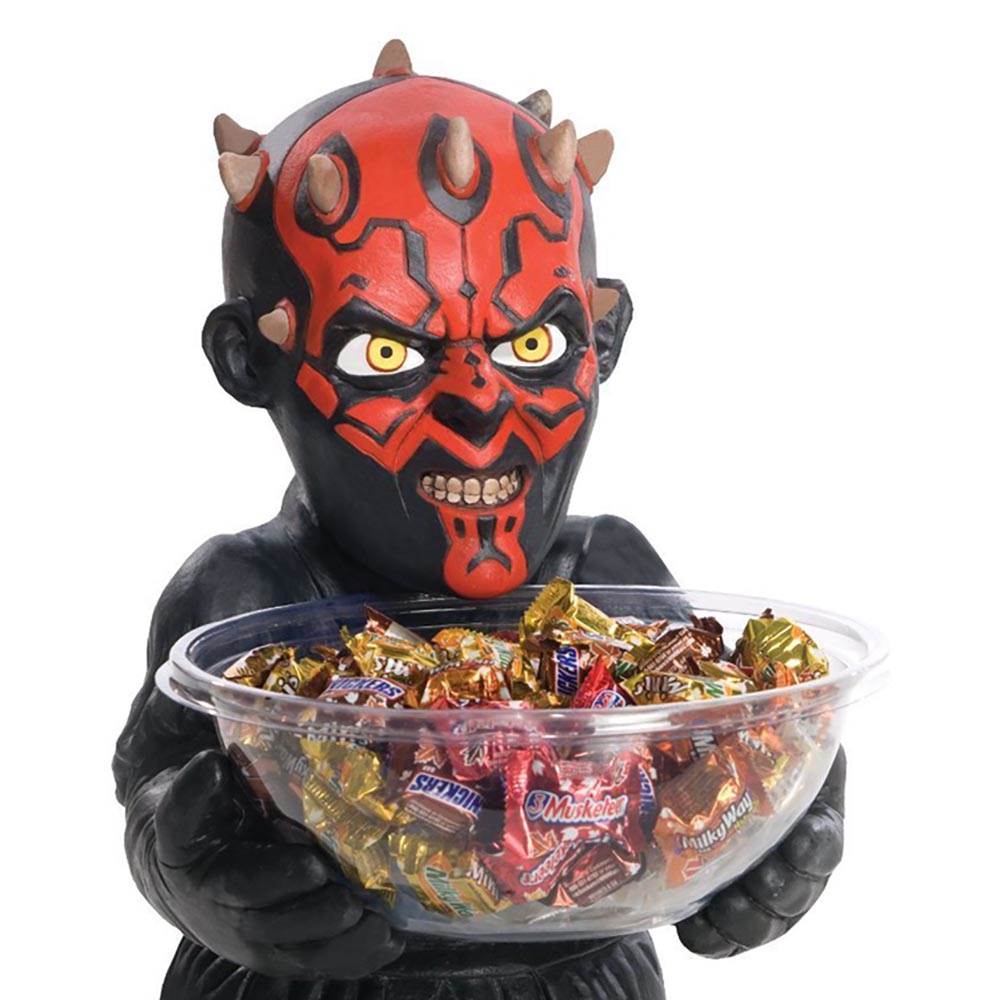 Rubies Star Wars Darth Maul Candy Bowl Holder Halloween Accessory - Open Box