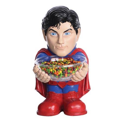 Rubies DC Universe Superman Candy Bowl Holder Halloween Accessory (Open Box)