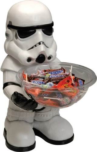 Rubies Star Wars Stormtrooper Candy Bowl Holder Halloween Accessory - Open Box