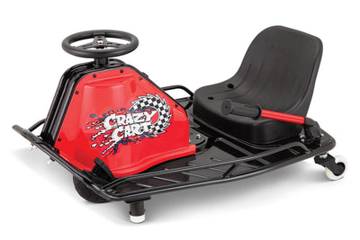 Razor Crazy Cart Electric 360 Spinning Drifting Ride On Go-Cart (Open Box)