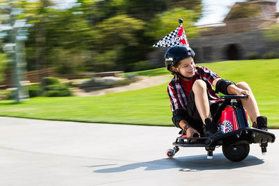 Razor Crazy Cart Electric 360 Spinning Drifting Ride On Go-Cart 25143490 (Used)