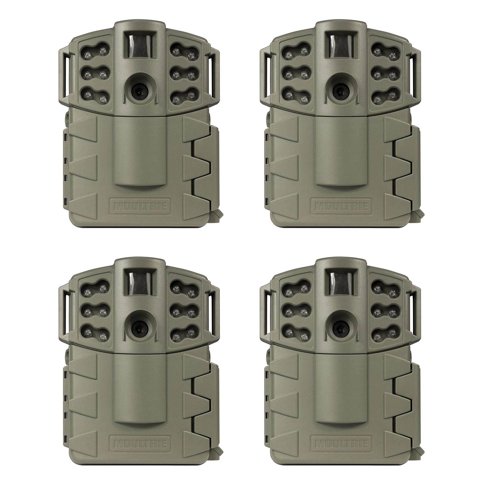 Moultrie GameSpy A-5 Gen2 5MP Low Glow Infrared Game Camera (4 Pack) | MCG-12688