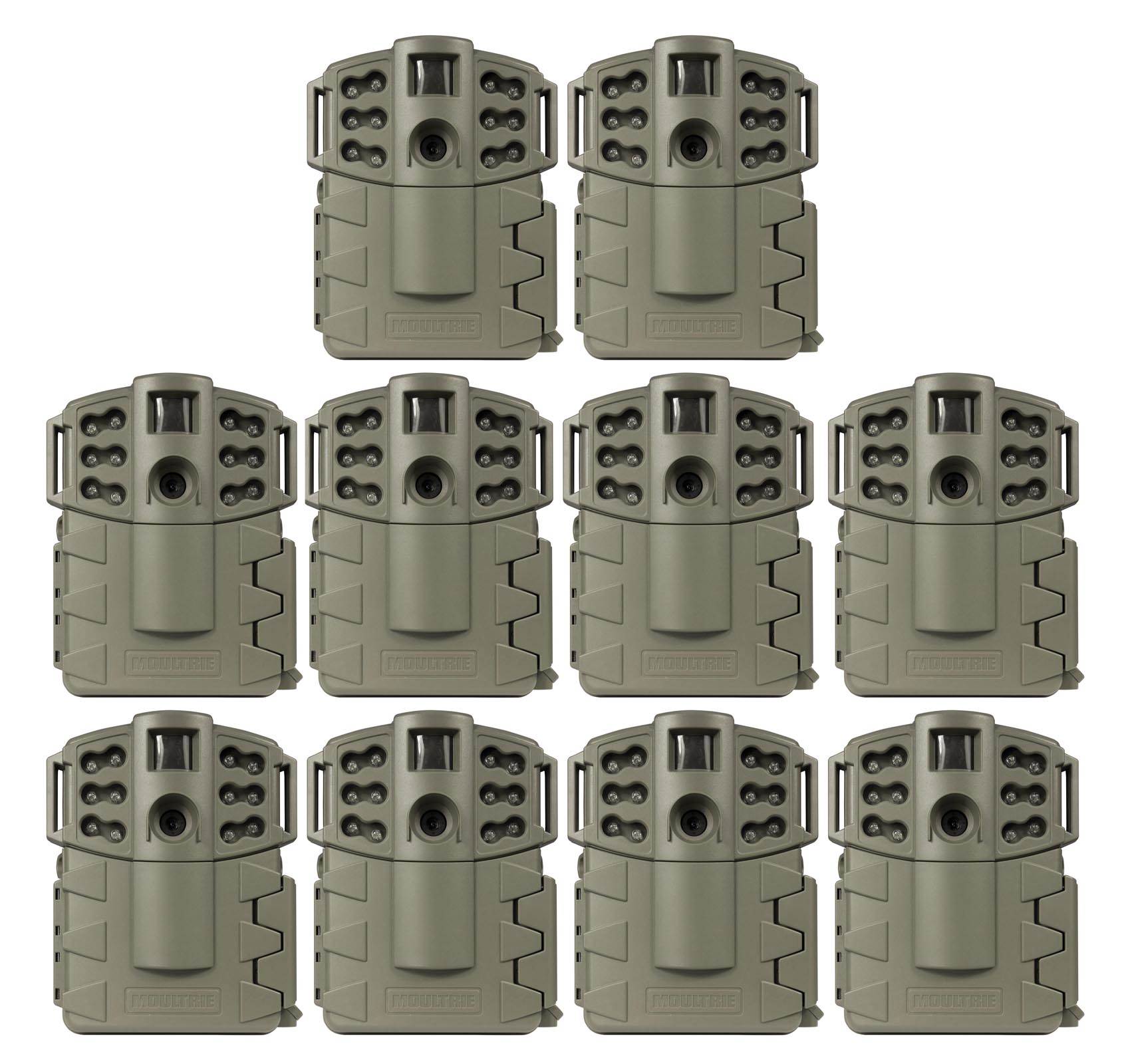 Moultrie Game Spy A-5 Gen 2 Low Glow Infrared Digital Trail Game Camera 5 MP, 10