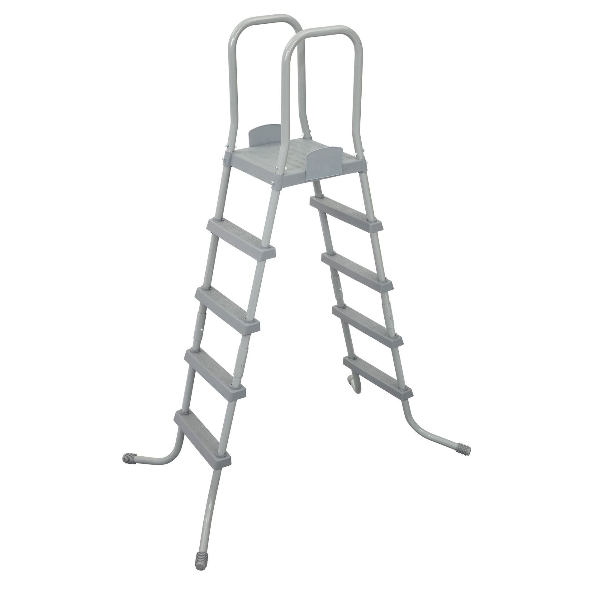 Bestway 52" Above Ground Swimming Pool Ladder with Cleaning Maintenance Kit
