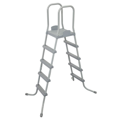 Bestway 52" Above Ground Swimming Pool Ladder with Cleaning Maintenance Kit