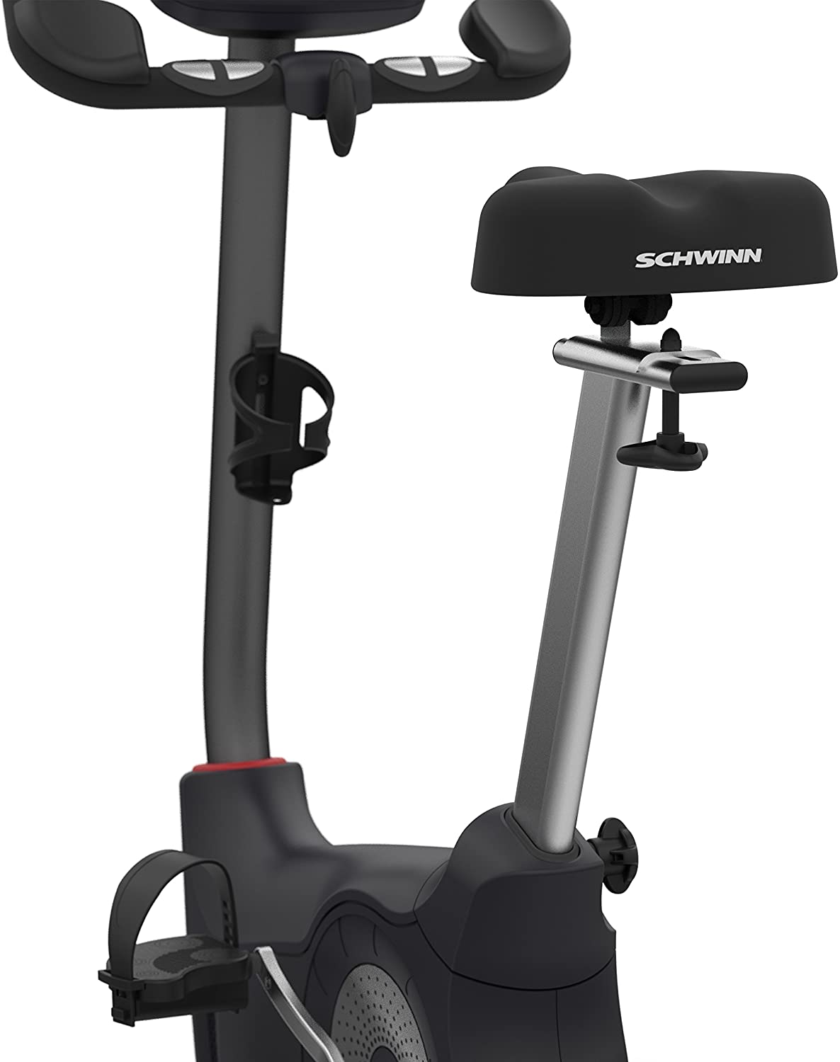 Schwinn Fitness 170 Home Workout Stationary Upright Exercise Bike w/ LCD Display