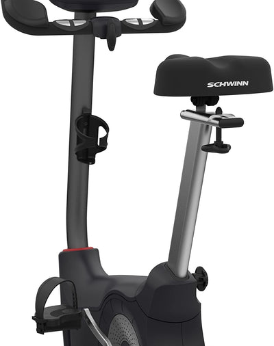 Schwinn Fitness 170 Home Workout Stationary Upright Exercise Bike w/ LCD Display