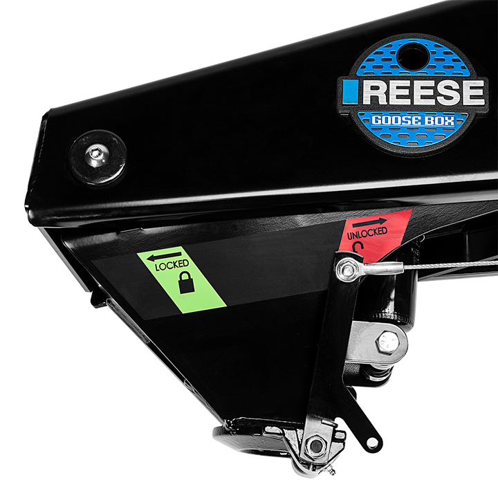 Reese Towpower 94720 Goose Box 20,000 Pound Gooseneck RV Trailer Hitch Coupler - VMInnovations