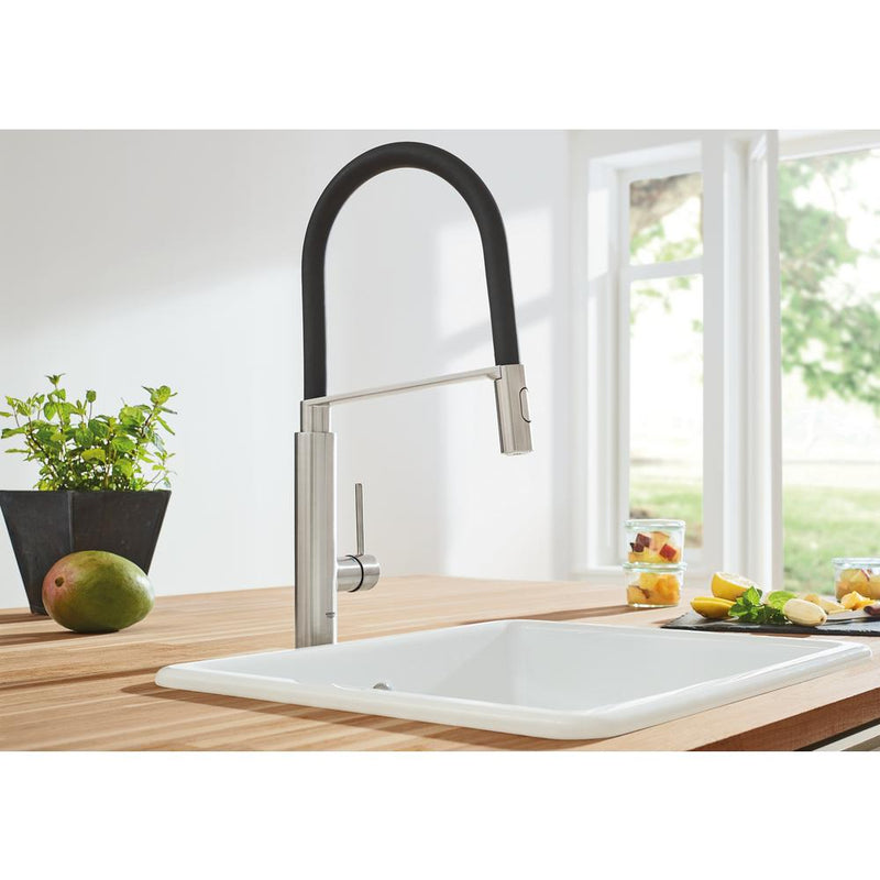 Grohe Concetto Single Handle Dual Spray Pull Down Kitchen Faucet (For Parts)