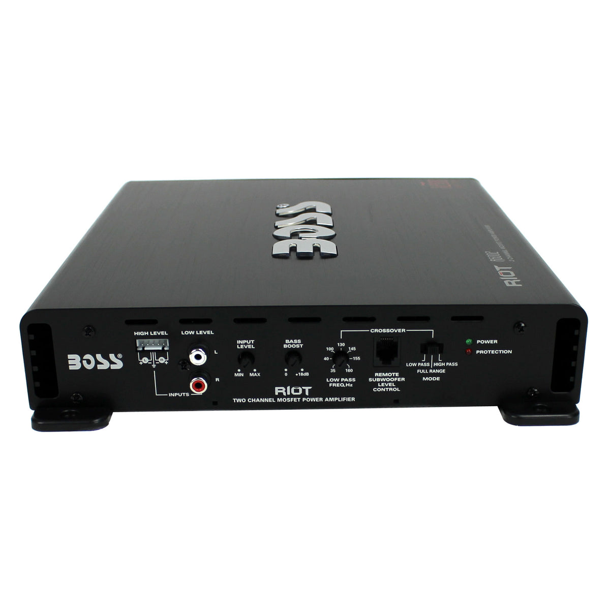 BOSS Audio R6002 1200W 2-Channel MOSFET Car Audio Amplifier Amp+Remote (4 Pack)