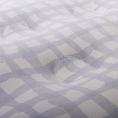 Insta-Bed Raised Inflatable Queen Air Bed with neverFLAT Pump, Plaid (Used)