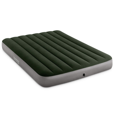 Intex Durabeam Expedition Inflatable Mattress Air Bed w/ Pump, Full (Open Box)