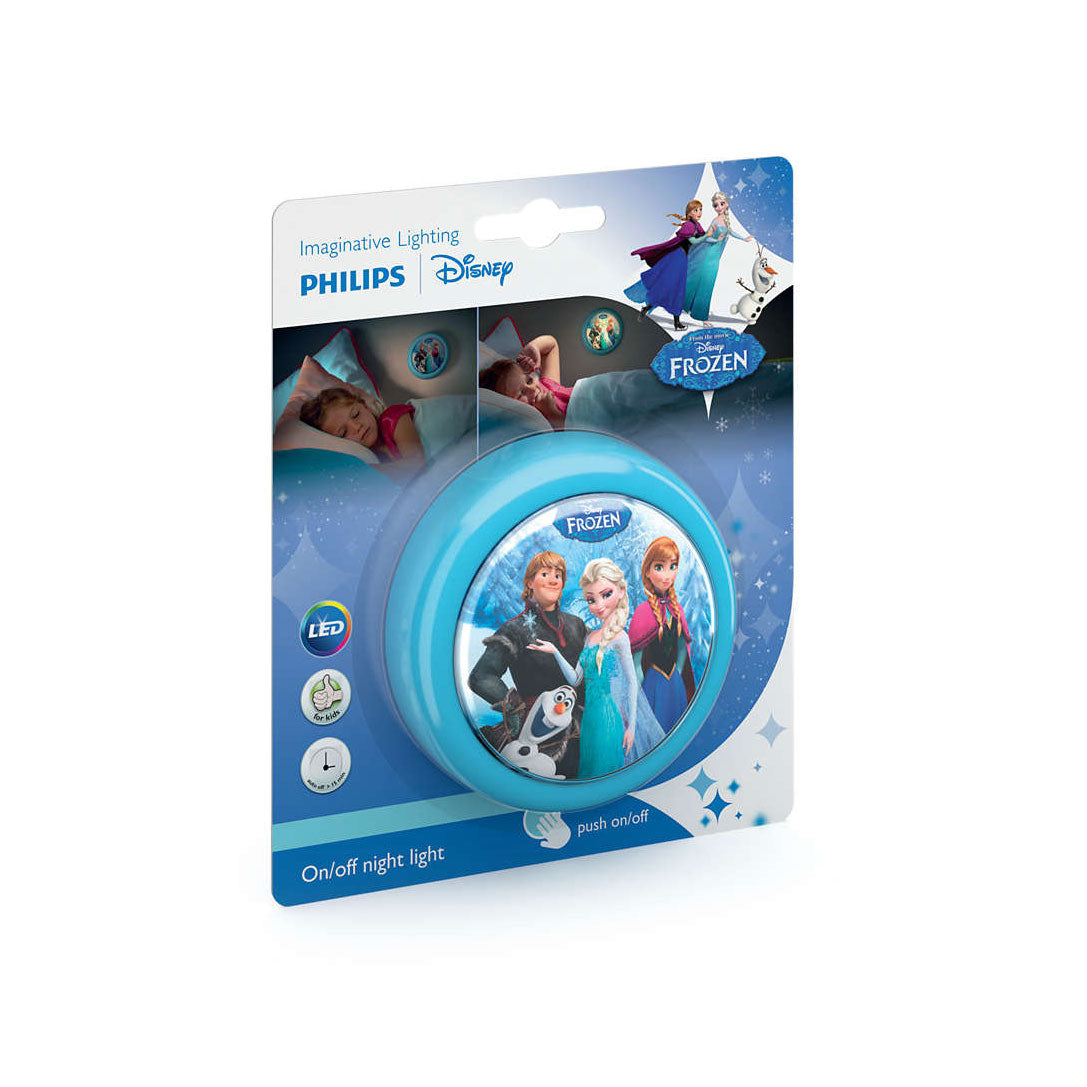 Philips Disney Frozen Elsa & Olaf Battery Powered LED Push Night Light (4 Pack)
