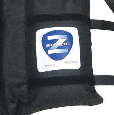 Z-Shade Instant Canopy Tent Shelter 4 Weight Bags, Black (Certified Refurbished)