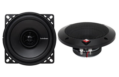 Rockford Fosgate R14X2 4 Inch Speaker (Pair) & R165X3 6.5 Inch Speaker (Pair)
