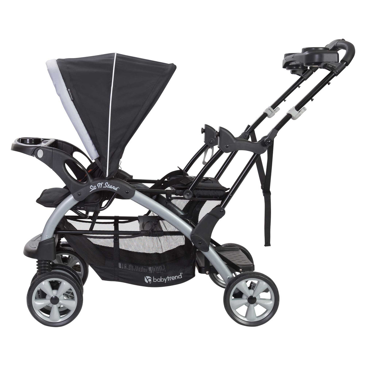 Baby Trend Infant Car Seat & Base w/ 2 Seat Double Stroller (2 Pack)