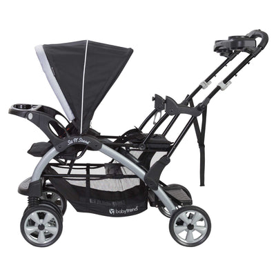 Baby Trend Infant Car Seat & Base (3 Pack) w/ 2 Seat Double Stroller