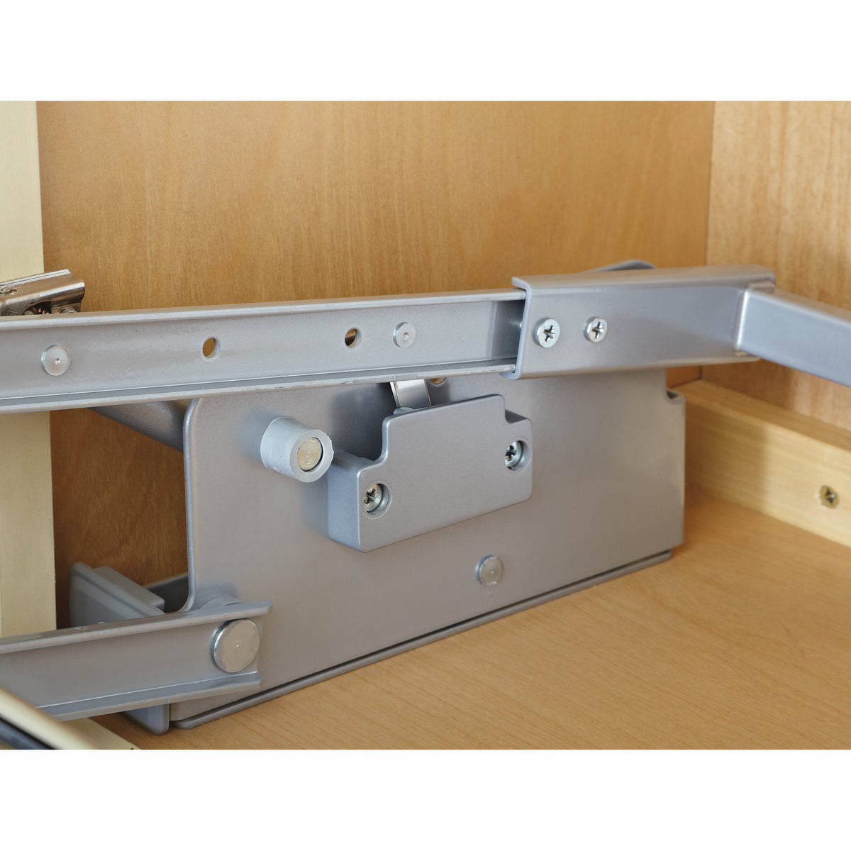 Rev-A-Shelf 5PD-24CRN 24" Chrome Convenient Wall Cabinet Pull-Down Shelf System