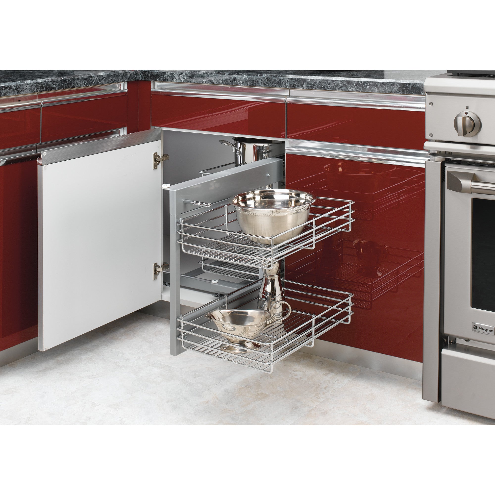 Rev-A-Shelf 5PSP 15" Blind Corner Cabinet Organizer (Certified Refurbished)
