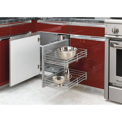 Rev-A-Shelf 5PSP 15" Blind Corner Cabinet Organizer (Certified Refurbished)