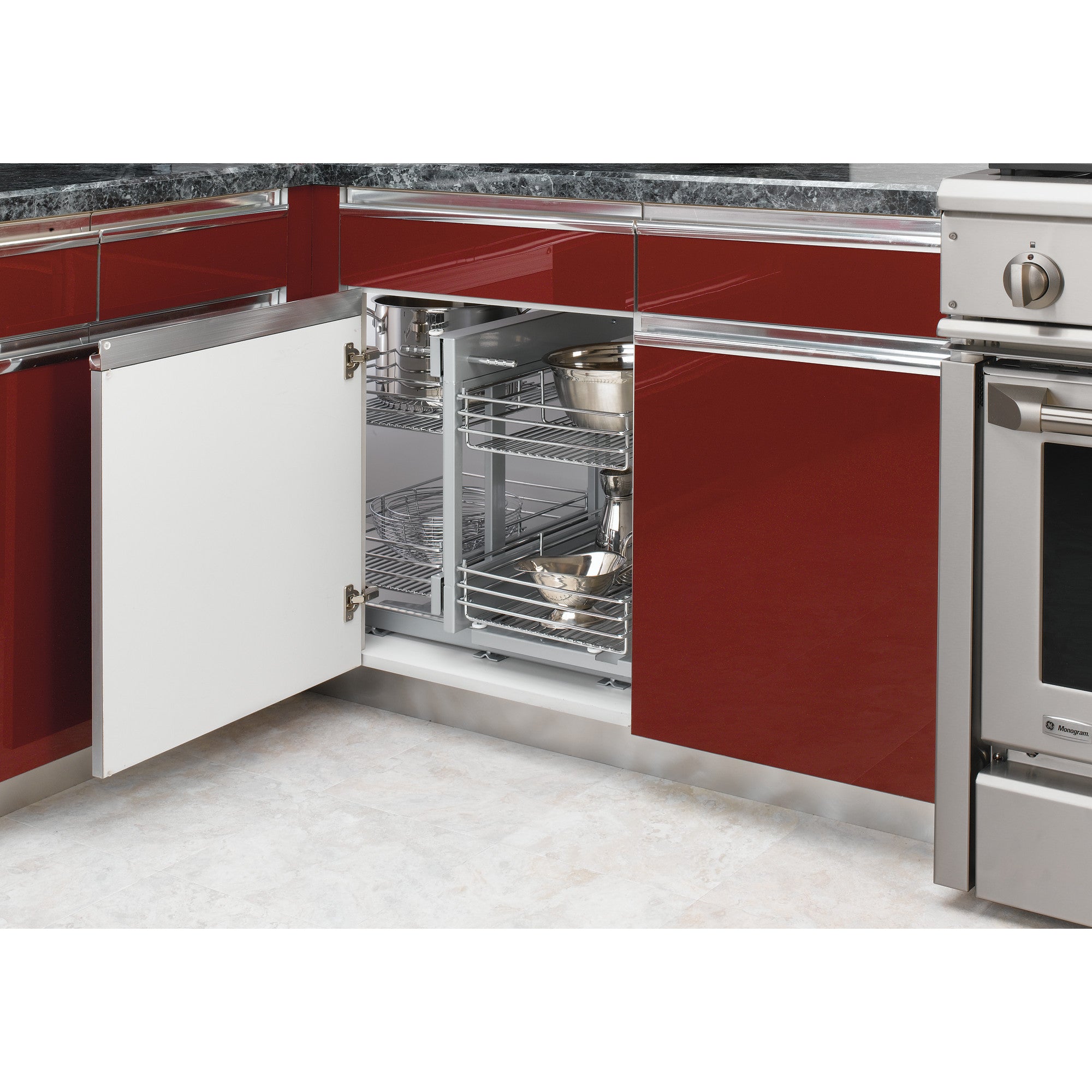 Rev-A-Shelf 5PSP 15" Blind Corner Cabinet Organizer (Certified Refurbished)