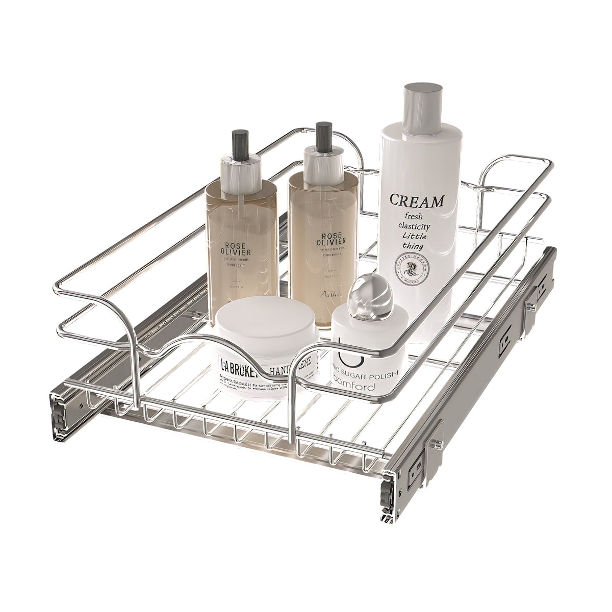 Rev-A-Shelf 5WB1-1218CR-1 12"x18" Single Cabinet Pull Out Wire Basket (Open Box)