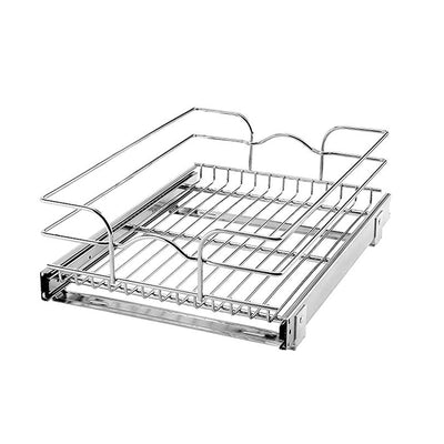 Rev-A-Shelf 15 Inch Wide 20 Inch Deep Kitchen Cabinet Pull Out Wire Basket(Used)