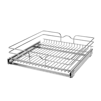 Rev-A-Shelf 21 Inch Wide 22 Inch Deep Base Cabinet Pull Out Wire Basket (Used)