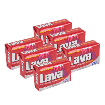 Lava 10185 Pumice Hand Cleaning and Moisturizing Bar Soap 5.75 Ounces (6 Pack) - VMInnovations
