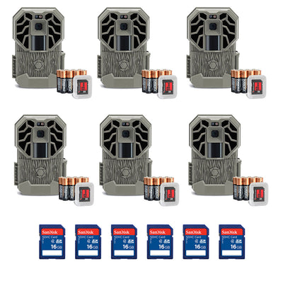 Stealth Cam G26NG Pro 12MP Camera w/SDs & Batts (Certified Refurbished) (6 Pack) - VMInnovations