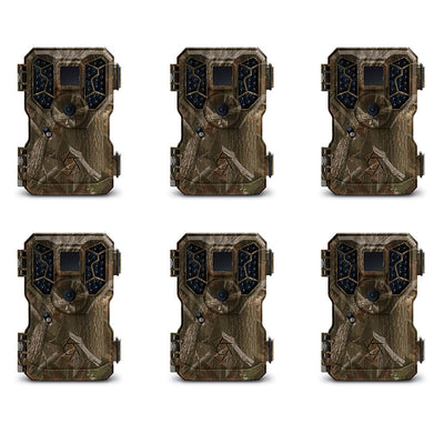 Stealth Cam GSM 8MP No Glo IR Mini Infrared Game Trail Hunting Camera 6 Pack