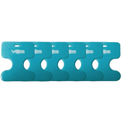 Vos Oasis Water Saddle Pool Float for Adults and Kids, Barrier Blue (6 Pack) - VMInnovations