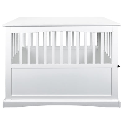 Casual Home White Wooden Pet Crate End Table 27.75 Inches High (Open Box) - VMInnovations