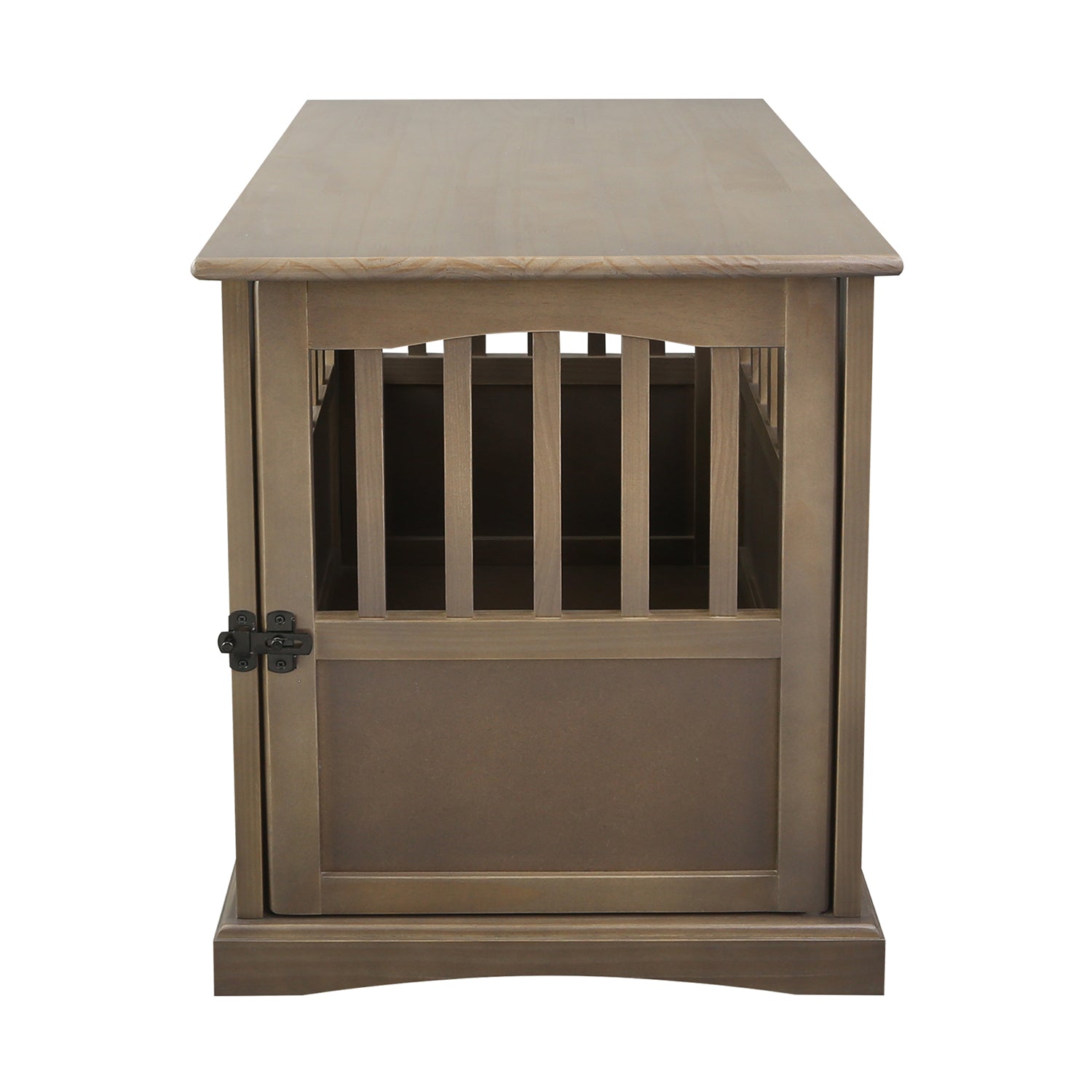 Casual Home Wooden Pet Crate Dog House End Table Night Stand,Gray (Open Box) - VMInnovations