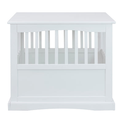 Casual Home Solid Wood Lockable Gate Door Pet Crate and End Side Table(Open Box) - VMInnovations