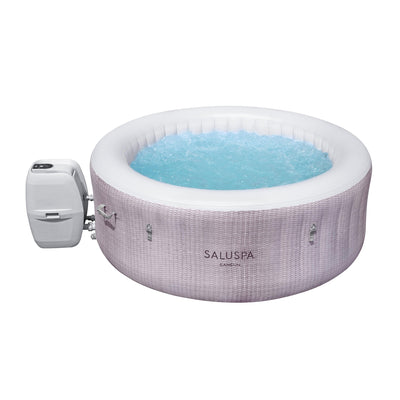 Bestway SaluSpa 71x26" 4 Person Inflatable Hot Tub with Algaecide Pool Treatment - VMInnovations