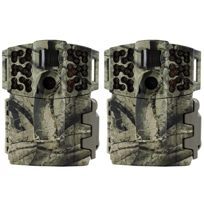 (2) MOULTRIE Game Spy M-990i Gen2 No Glow Invisible Infrared Trail Cameras |10MP