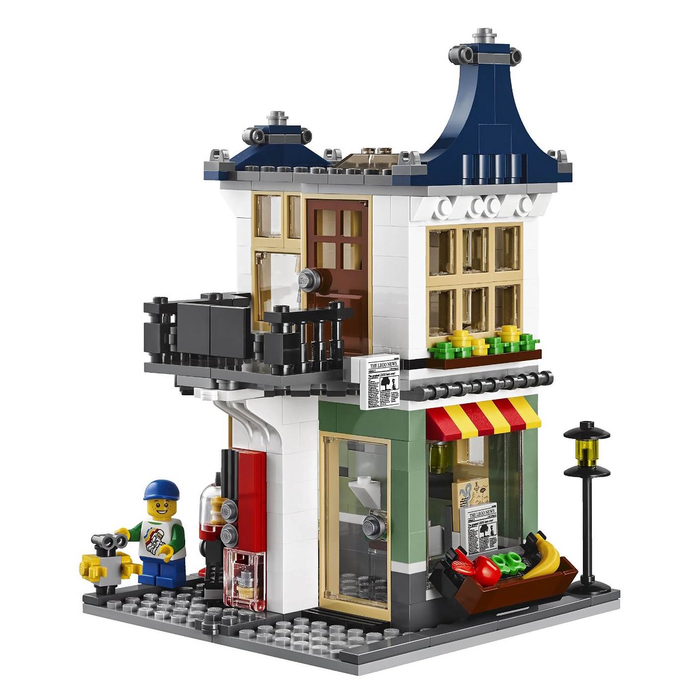 LEGO® CREATOR® 3-in-1 Toy and Grocery Shop 466 Piece Building Set - Open Box