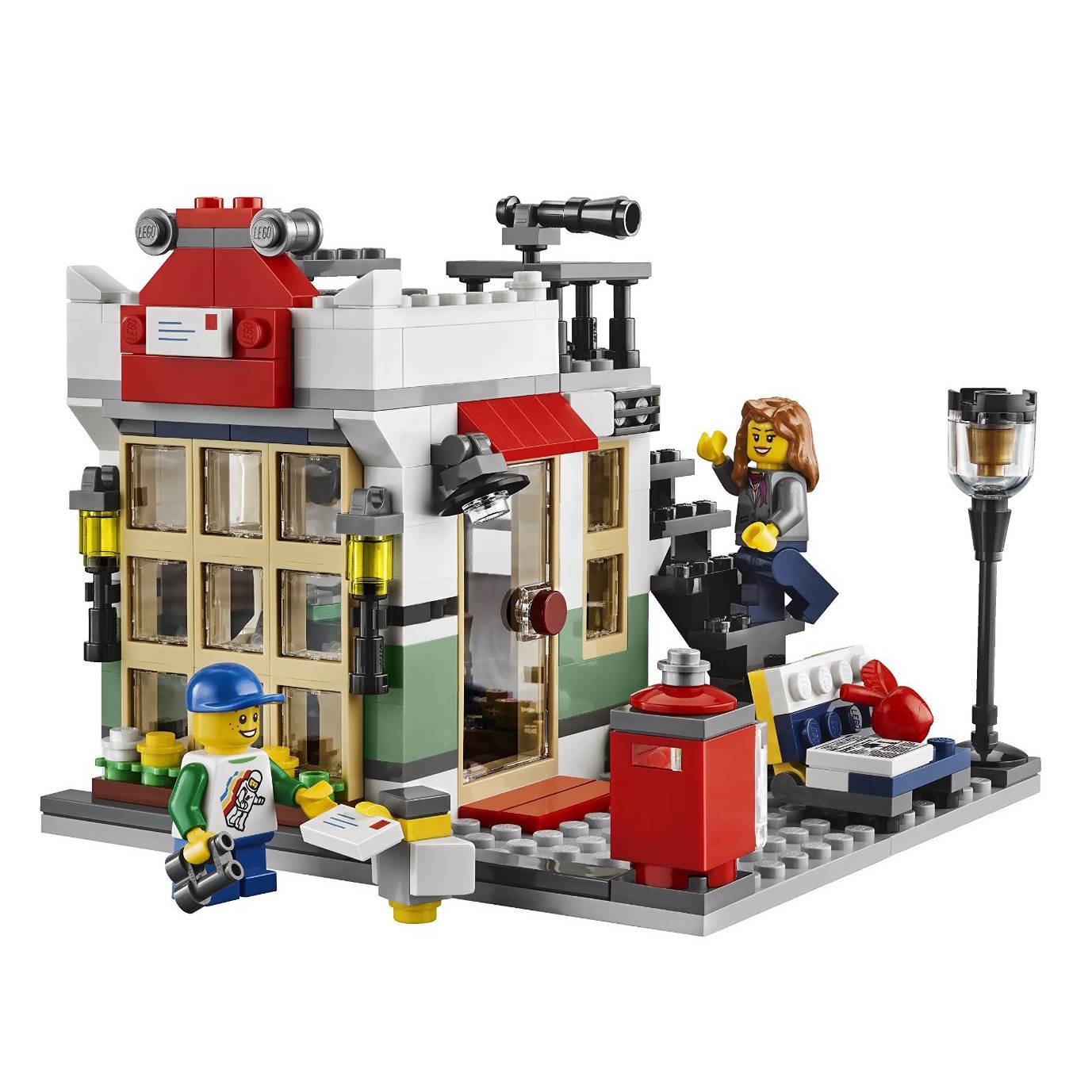 LEGO® CREATOR® 3-in-1 Toy and Grocery Shop 466 Piece Building Set - Open Box